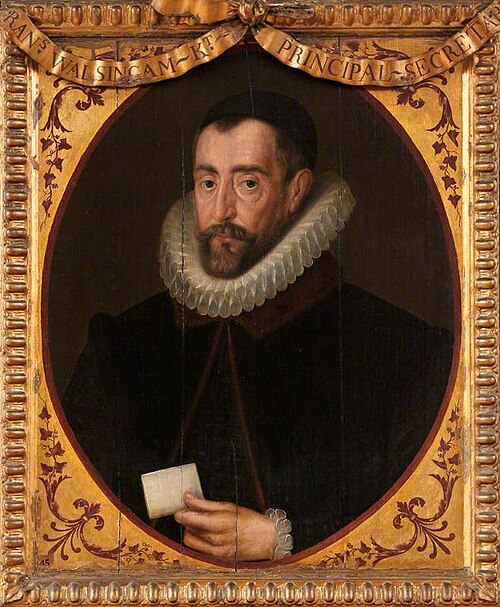 Sir Francis Walsingham (1530-1590) (after John de Critz), 1600, 