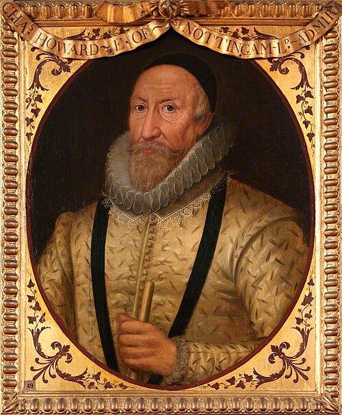 Charles Howard, 1st Earl of Nottingham KG (1536-1624), 1600, 