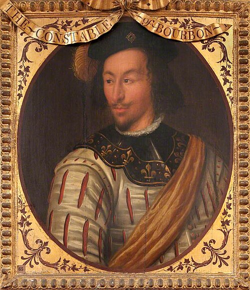 Charles Bourbon 'Connetable de Bourbon' (1490-1527), 1650, 