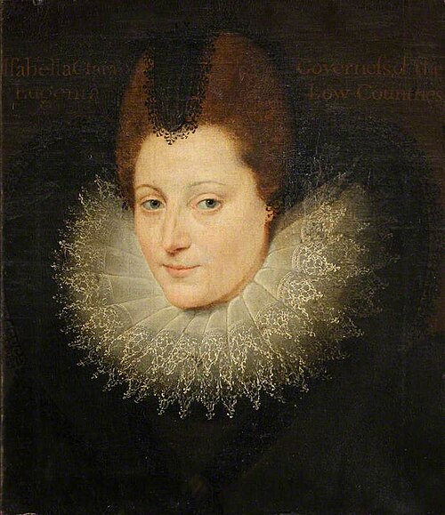 Infanta Isabella Clara Eugenia, Archduchess of Austria (1566-1633), 1649, 