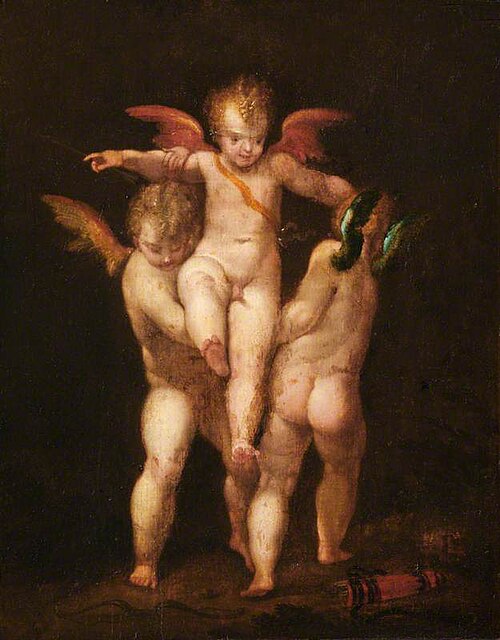 Three Cupids at Play, 1749, 