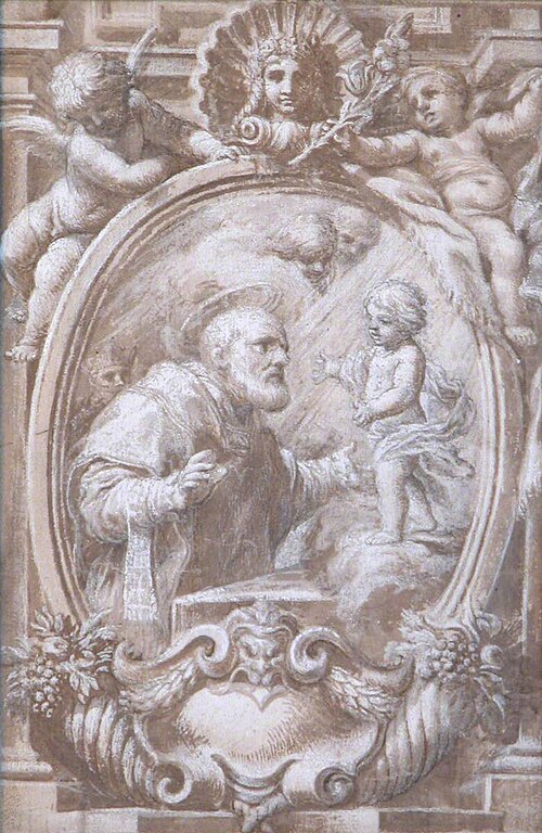 A Saint being received into Heaven, 1649, 