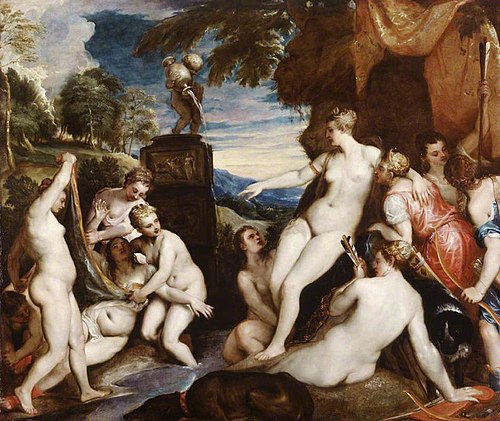 Diana and Callisto (after Titian), 1629, 