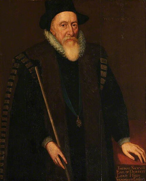 Thomas Sackville, 1st Earl of Dorset (1536-1608), 1605, 
