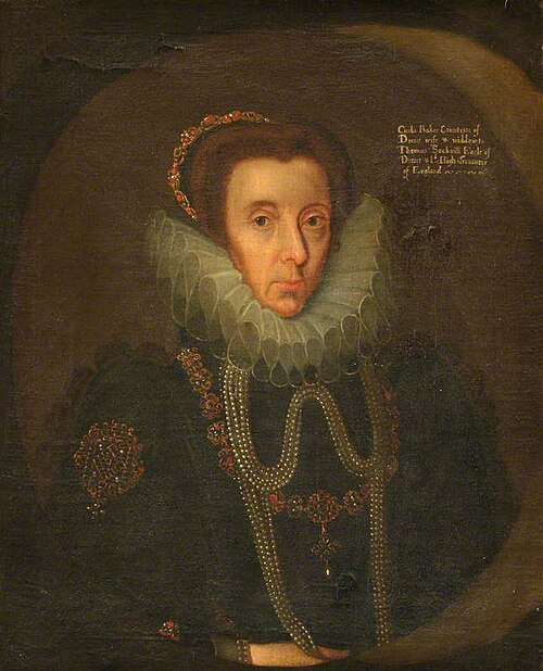 Cecily Baker, Countess of Dorset (d.1615), 1607, 