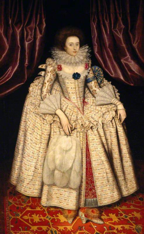 Mary Curzon, Countess of Dorset (1585 -1645), 1625, 