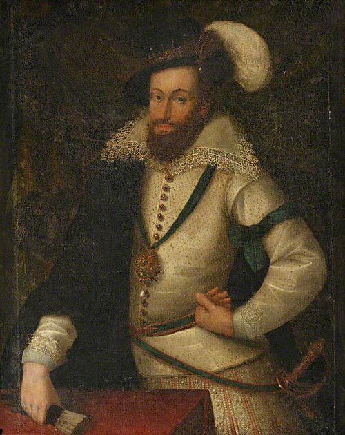 Possibly King Christian IV, King of Denmark (1577-1648) or Edward Somerset, 4th Earl of Worcester (1, 1614, 