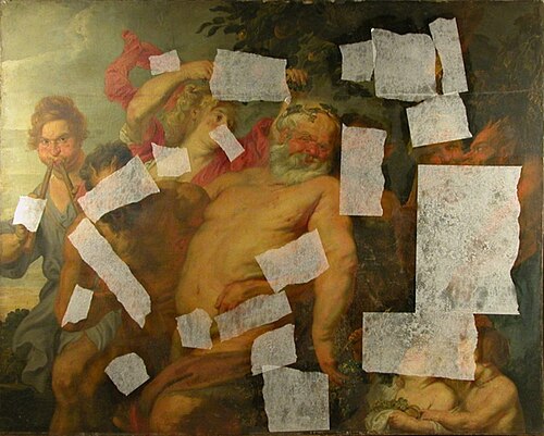 The Drunken Silenus supported by Satyrs, 1659, 