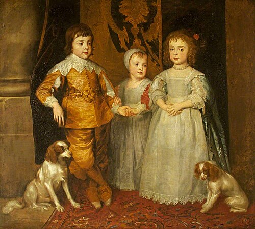 The Three Eldest Children of Charles I, 1749, 