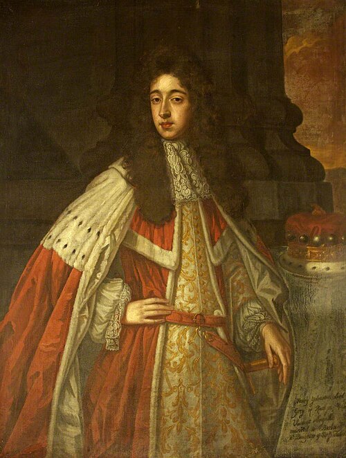 Henry Yelverton, 15th Lord Grey of Ruthin & 1st Viscount de Longueville (c.1664 - 1703/4), 1687, 
