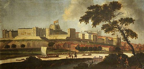 Windsor Castle from the North, 1684, 