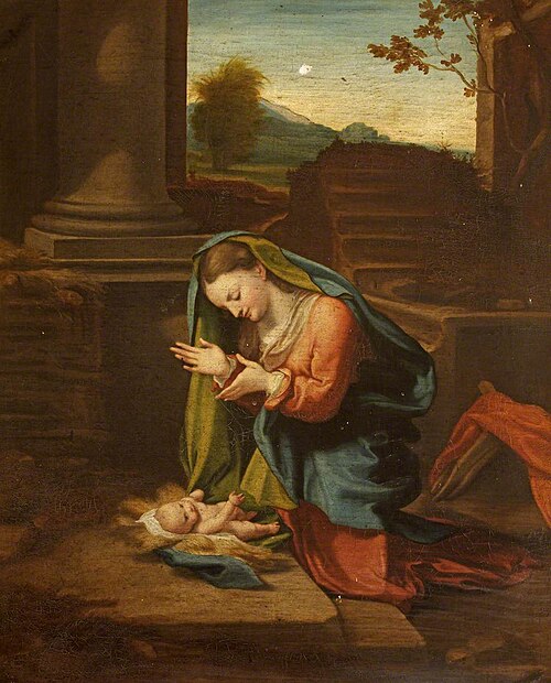 The Virgin adoring the Christ Child, 1849, 