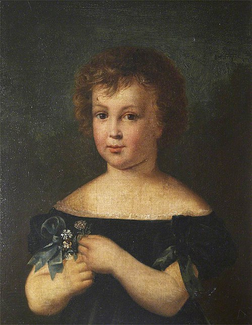 John Reginald Yorke (1836-1912) as a Small Child, 1838, 