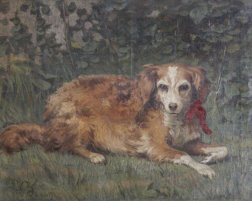 A Study of a Spaniel, 1849, 