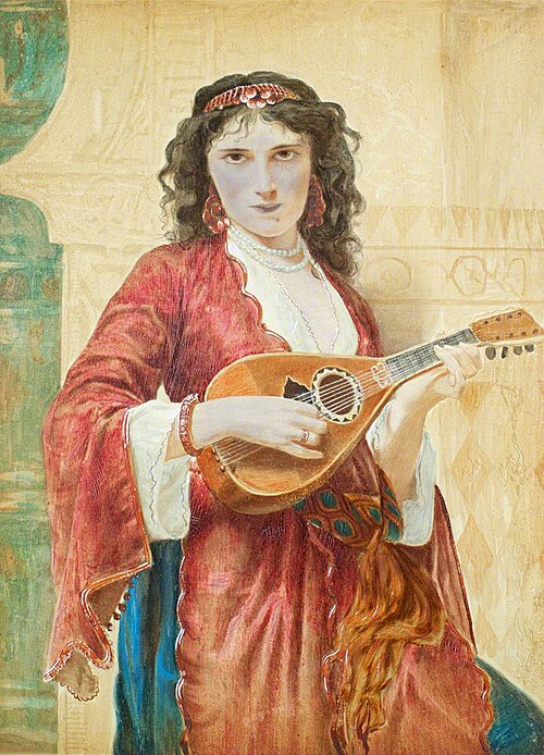 A Gipsy Lady, 1880, 
