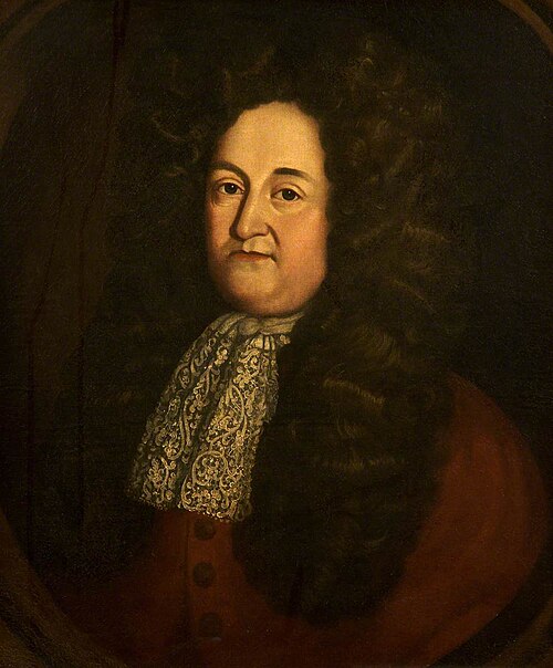 Sir Richard Brooke, 2nd Bt (c. 1635 -1709) of Norton Priory, Cheshire, 1749, 