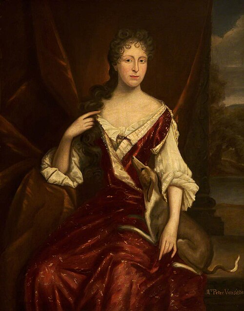 Susanna Sanderson, Mrs Peter Vansittart (d.1725), 1679, 