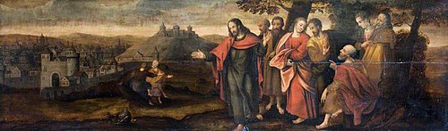 Christ comparing Himself and his Disciples to a Hen and her Chicks, 1600, 