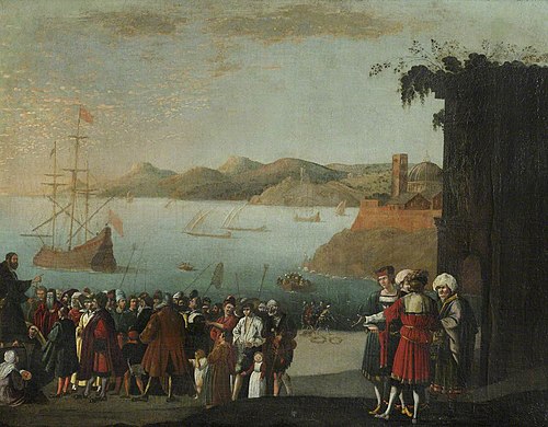 Port Scene, 1549, 