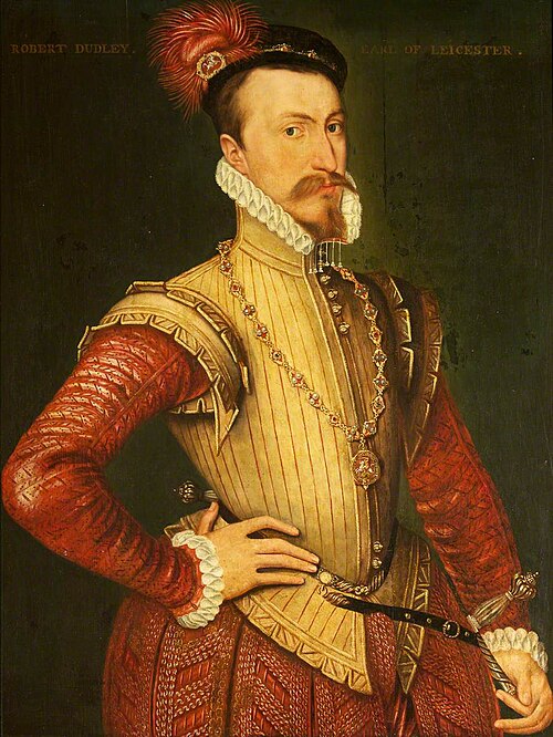 Robert Dudley, Earl of Leicester (1533–1588) (after Steven van der Meulen), 1565, 