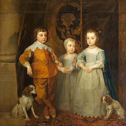 The Three Eldest Children of Charles I, 1749, 