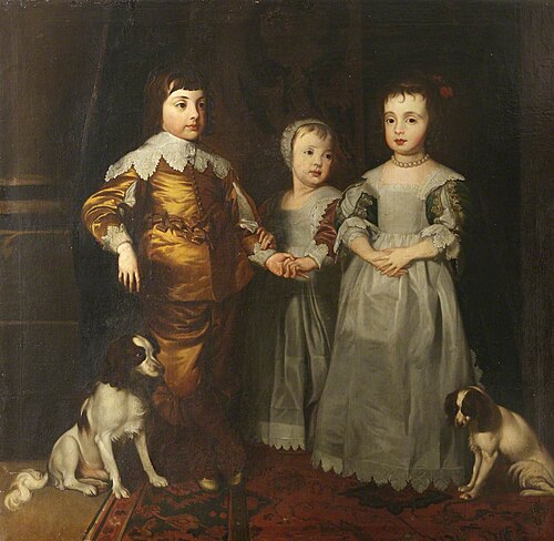 The Three Eldest Children of Charles I, 1749, 