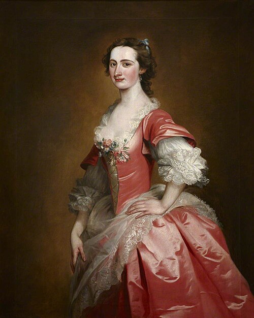 An Unknown Lady, called Mrs Somerville, 1740, 