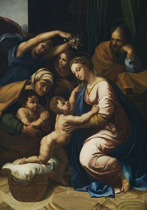The Holy Family of François I (after Raphael), 1649, 