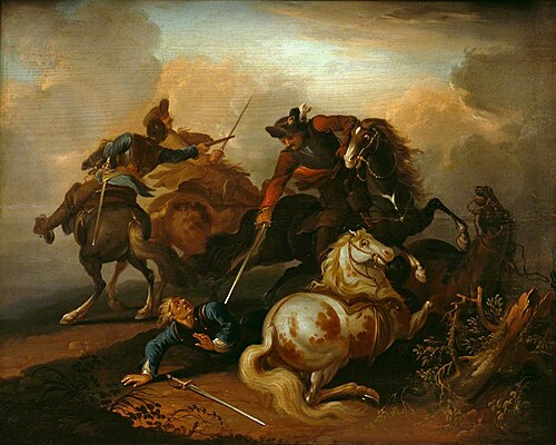 A Cavalry Skirmish, 1749, 