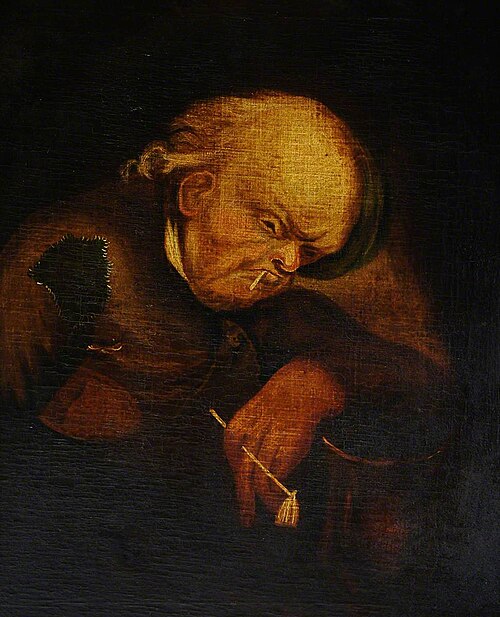 The Drunken Cobbler (An Old Man with a Pipe), 1849, 