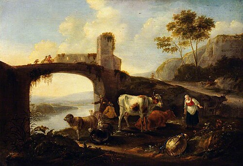An Italianate Landscape, 1649, 