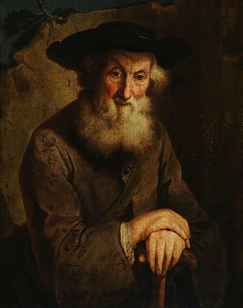 Study of an Old Man called Thomas Parr,‘Old Parr’ (1493?-1635), 1749, 