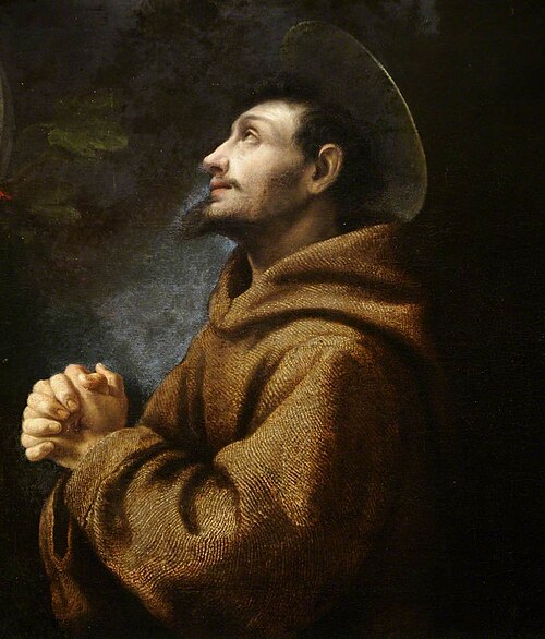 Saint Francis of Assisi (Giovanni Francesco di Bernadone) (1181-1226), 1614, 