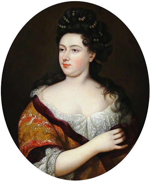 An Unknown Lady in a Brocaded Mantle, 1684, 