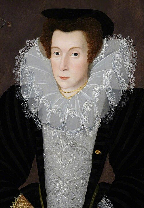 An Unknown Lady in large Lace Ruff, 1584, 