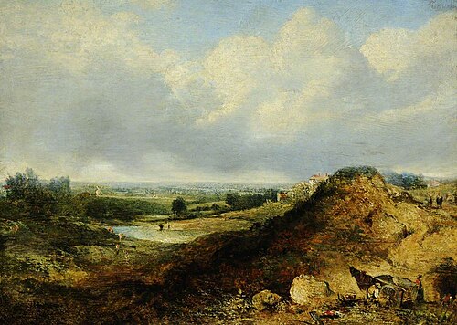 Sketch of Hampstead Heath, 1849, 