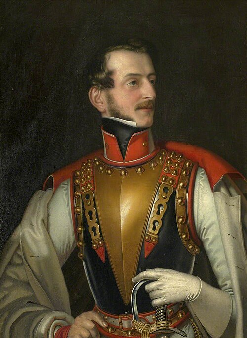 Charles Bedingfeld (1803-1870) in the Uniform of the 16th Austrian Cuirassiers, 1833, 