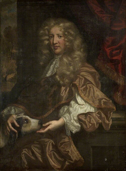 An Unknown Man with a Dog, 1675, 