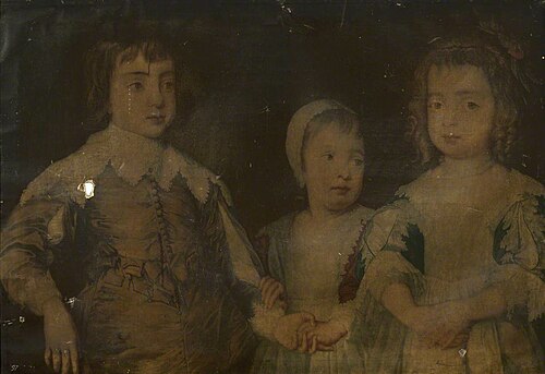 The Three Eldest Children of Charles I, 1800, 