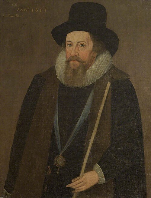 An Unknown Man, called Francis Bacon, 1st Viscount St Alban (1561-1626), 1613, 
