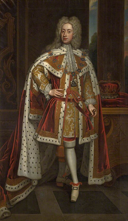 King George II (1683–1760), as Prince of Wales, 1814, 