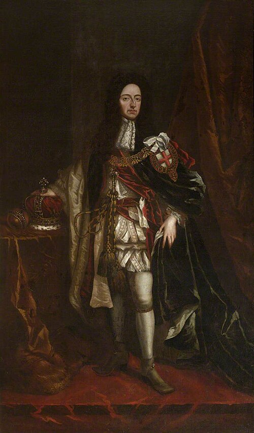 King William III (1650–1702) in Garter Robes, 1693, 
