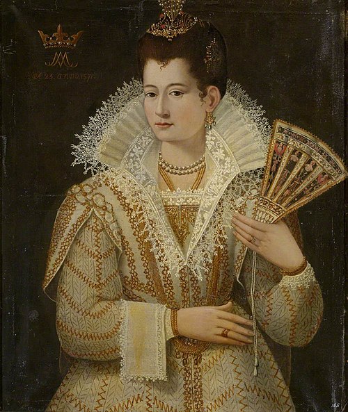 An Unknown Lady aged 23, called ‘the Countess Miranda’, 1571, 