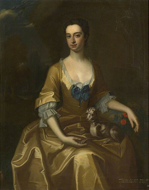 Lady Mary Bellings-Arundell, Baroness Arundell of Wardour (1716–1769), 1719, 