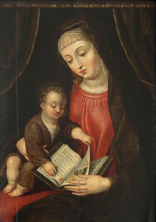 The Virgin and Child with a Book, 1649, 