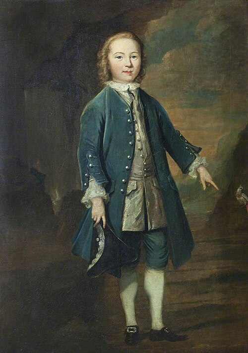 Wilson Aylesbury Roberts the younger (1770 - 1853), of Bewdley, Worcs., as a boy, 1779, 