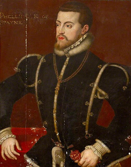 King Philip II, King of Spain (1527 – 1598), 1649, 