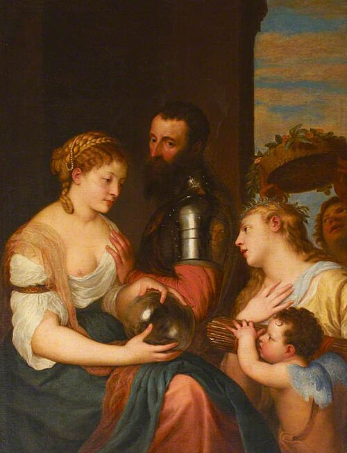 An Allegory of Marriage (in Honour of Alfonso d'Avalos, Marchese del Pescara and del Vasto (Guasto) , 1749, 