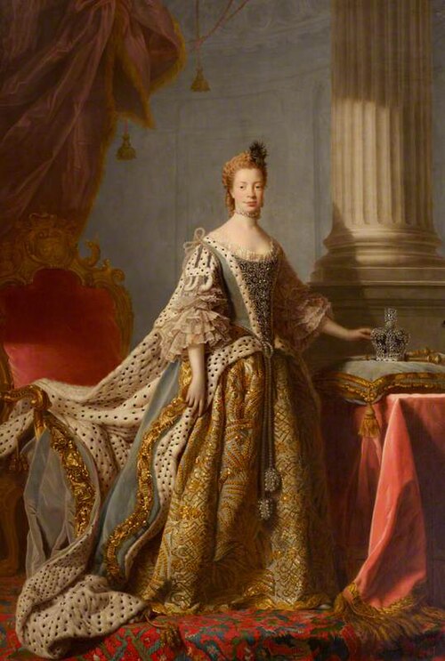 Queen Charlotte (of Mecklenburg-Strelitz) (1744-1818), 1762, 