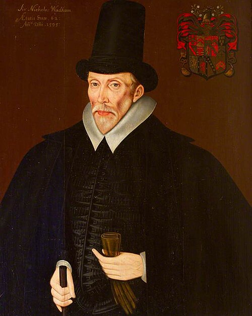 Sir Nicholas Wadham (1532-1609), 1595, 